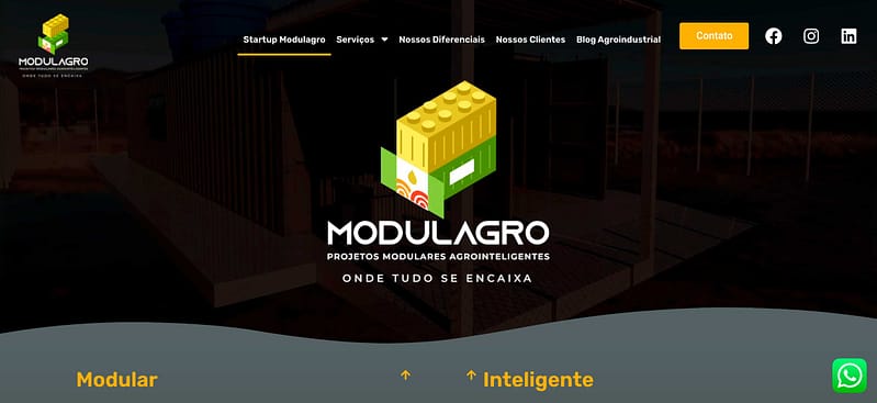 Criação de Site Modulagro